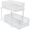 Sorbus 2-Tier Mesh Organizer Baskets With Sliding Drawers